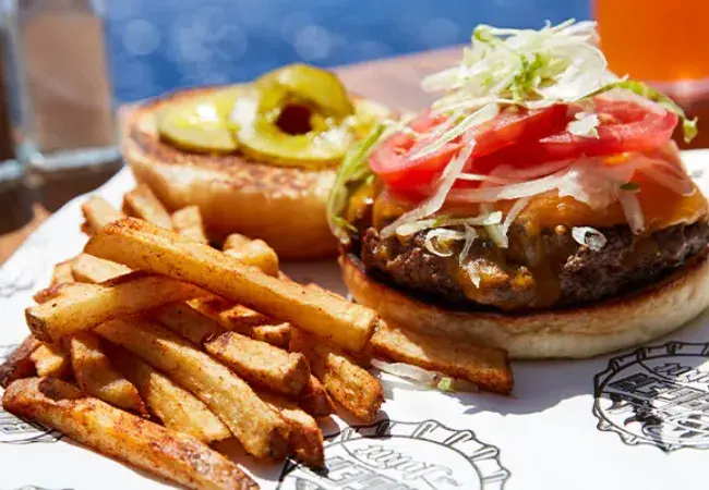 Guy's Burger Joint Included with a Cruise fare